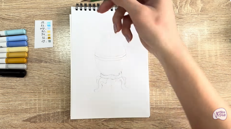 Рисуем Яйцо Фаберже