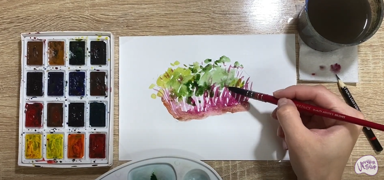 Рисуем Микрозелень