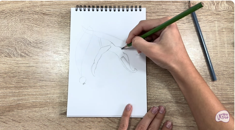 Рисуем Липгрип для рыбалки