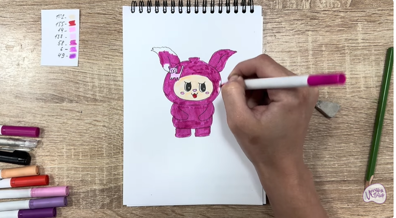 Рисуем Йокими