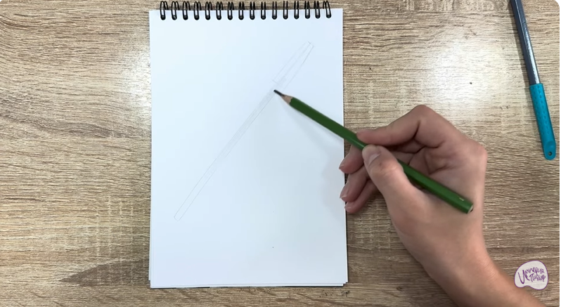 Рисуем Щеточка для бровей