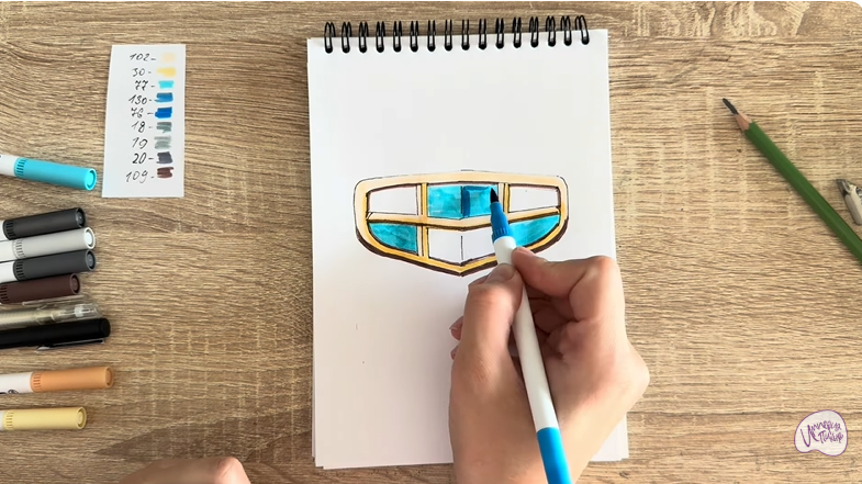 Рисуем Лого GEELY