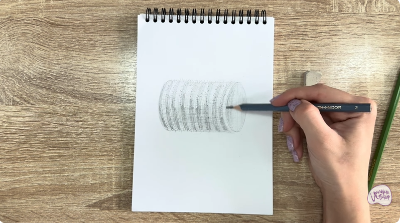 Рисуем Бигуди с липучкой