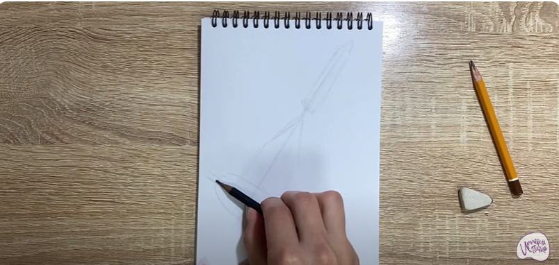 Рисуем Пресс для картофеля