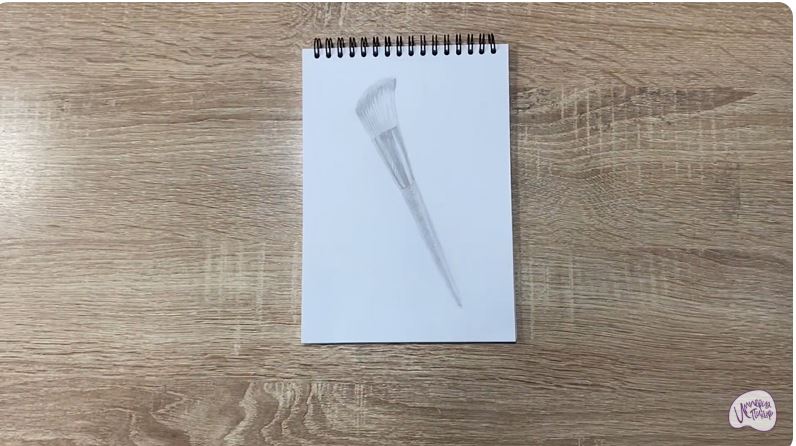 Рисуем Кисть для румян