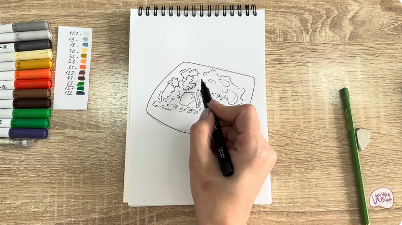 Рисуем Плов