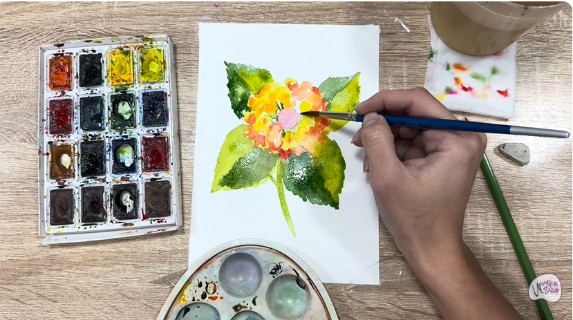 Рисуем Лантана