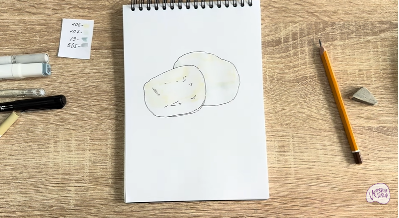 Рисуем Моцарелла