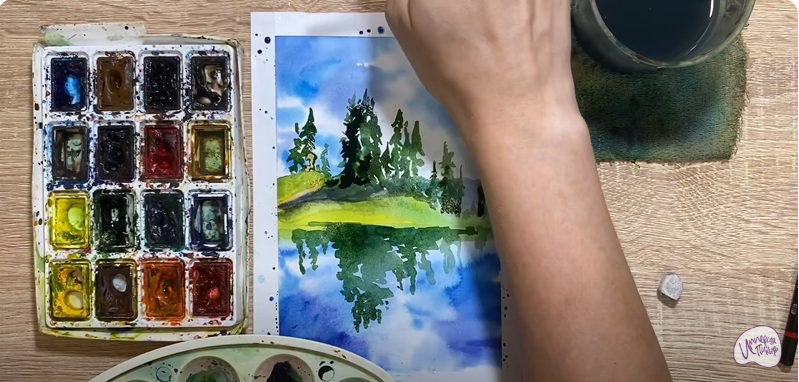 Рисуем Зеркальное отражение