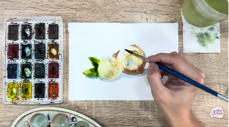 Рисуем Макадамия