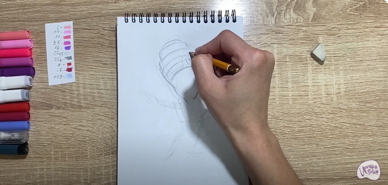 Рисуем Мася из "Фиксиков"