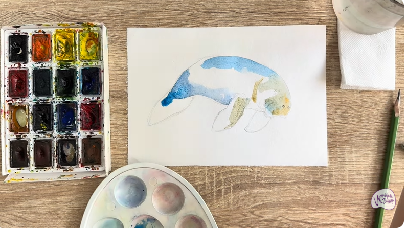 Рисуем Дюгонь