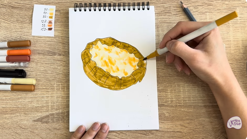 Рисуем Карельская калитка
