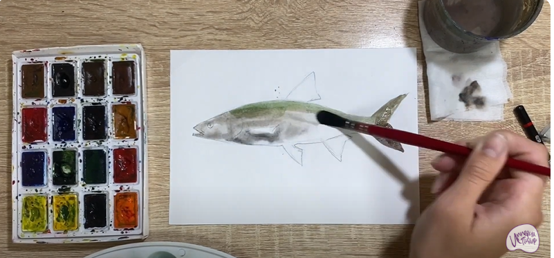 Рисуем Жерех