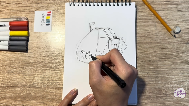 Рисуем Коул из "Мир Денди"