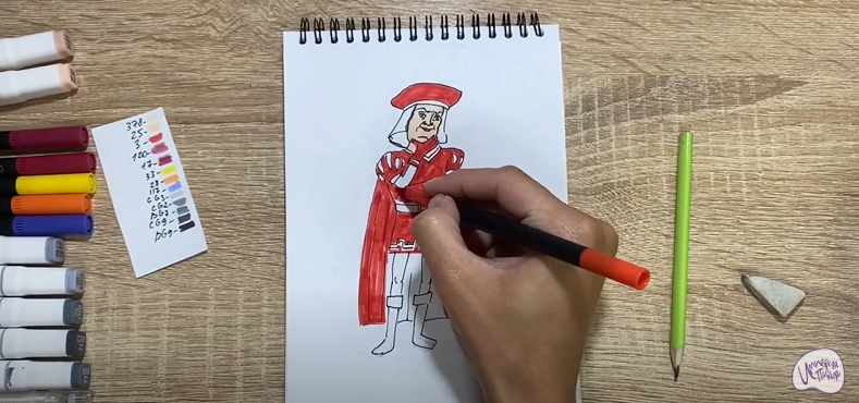 Рисуем Лорд Фаркуад из "Шрека"