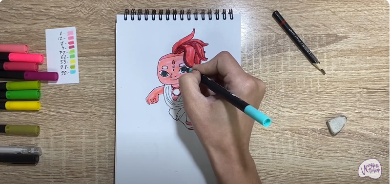 Рисуем Лоти из "Команда Флоры"