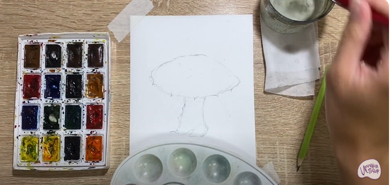 Рисуем Флоккулярия