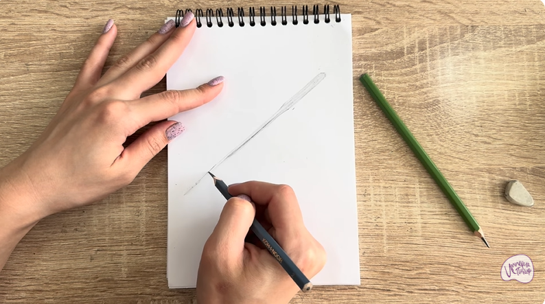 Рисуем Игла для швейной машинки