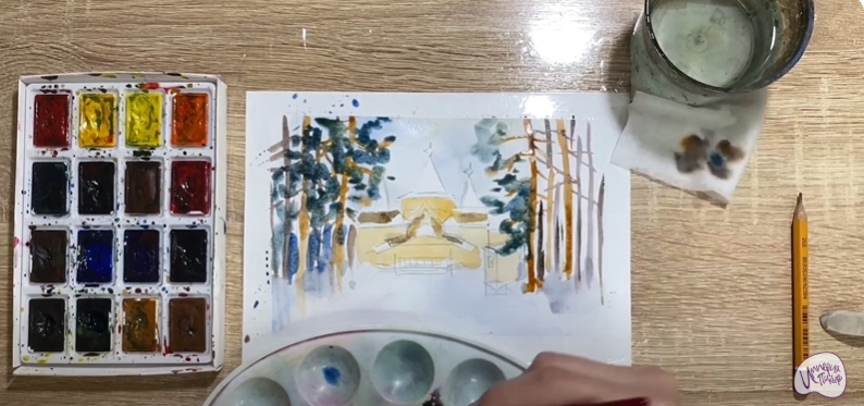 Рисуем Великий Устюг