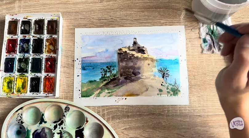 Рисуем Чобан-Кале