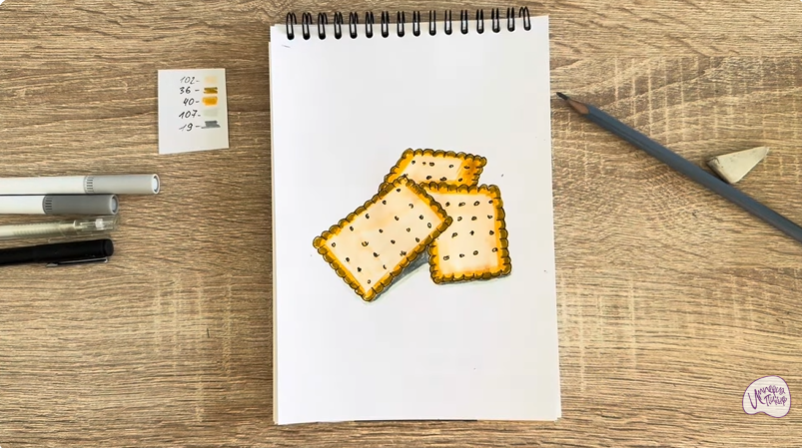 Рисуем Галеты