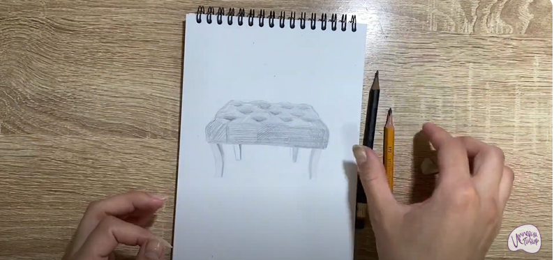 Рисуем Банкетка