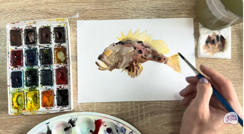 Рисуем Скорпена