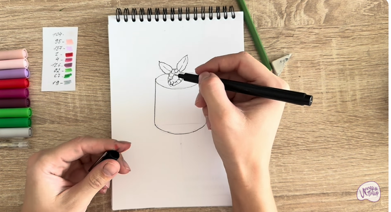 Рисуем Панна-кота