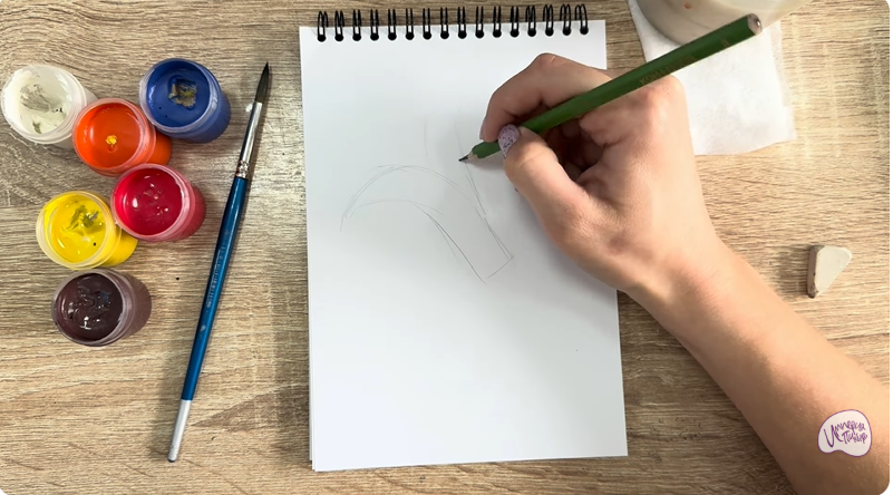 Рисуем Диптерокарпус