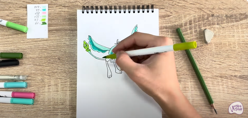 Рисуем Печалька из "Сказочный Патруль"