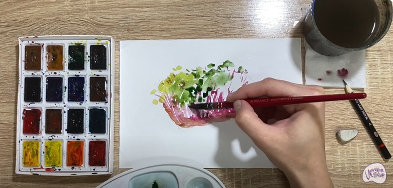 Рисуем Микрозелень