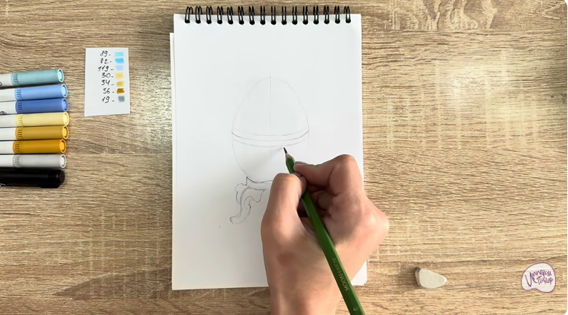 Рисуем Яйцо Фаберже