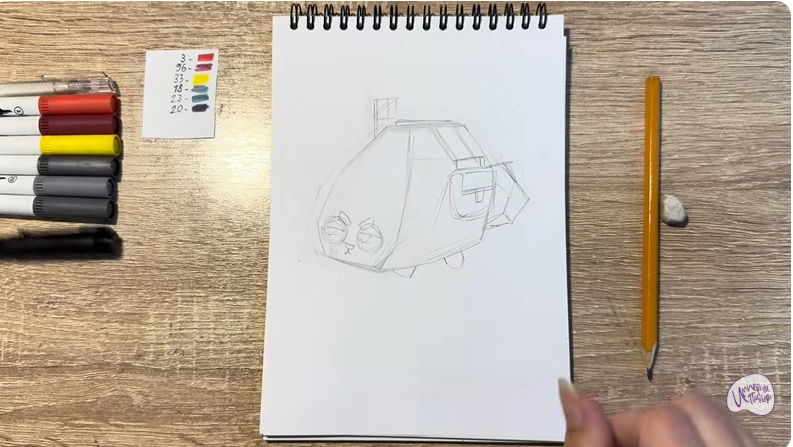 Рисуем Коул из "Мир Денди"