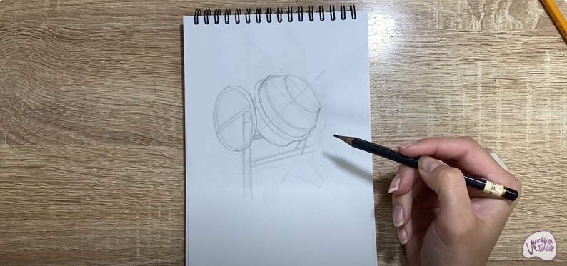 Рисуем Бетономешалка