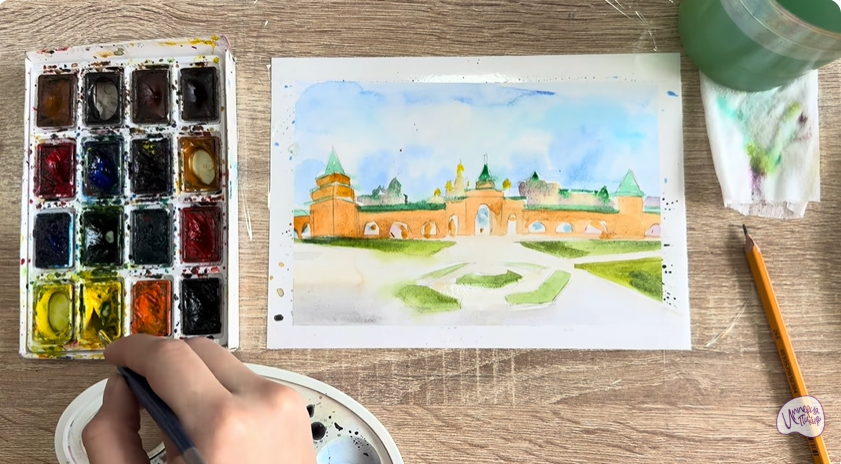Рисуем Йошкар-Ола