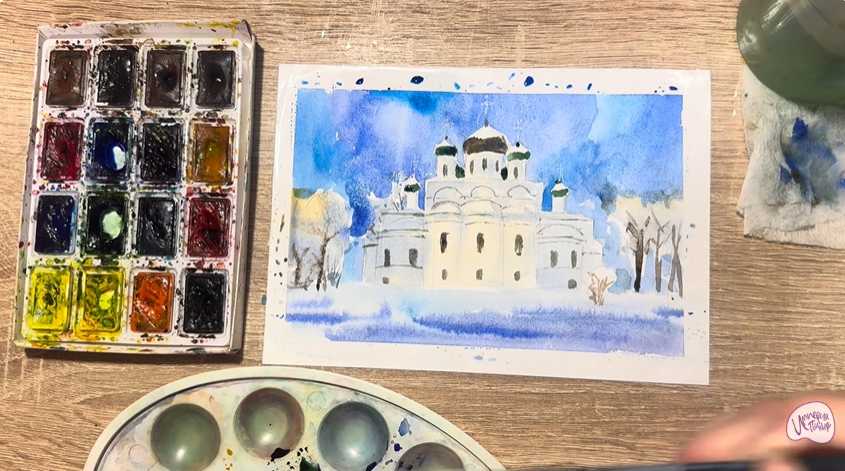 Рисуем Переславль-Залесский