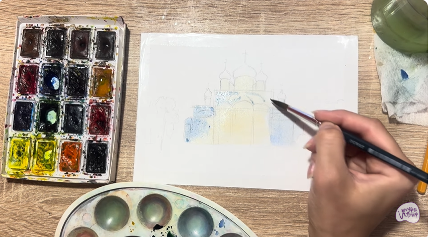 Рисуем Переславль-Залесский