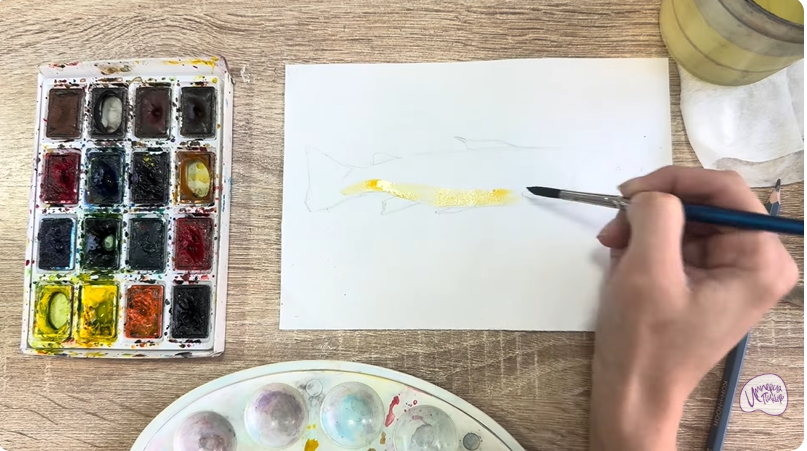 Рисуем Кумжа