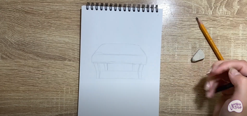 Рисуем Банкетка