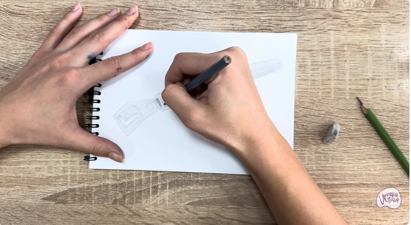 Рисуем Ручка-держатель для сковороды