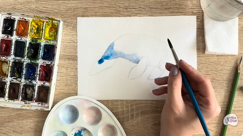 Рисуем Дюгонь