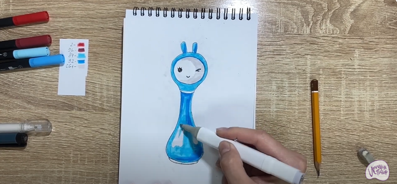 Рисуем Игрушка "Умный зайка"