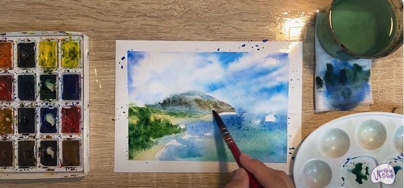 Рисуем Гурзуф