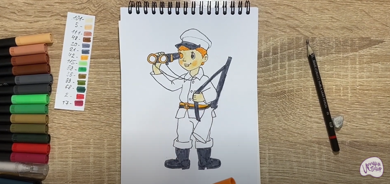 Рисуем Пограничник