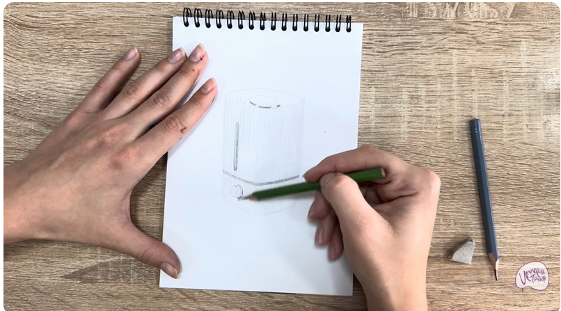 Рисуем Увлажнитель воздуха