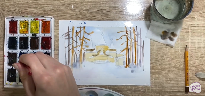Рисуем Великий Устюг