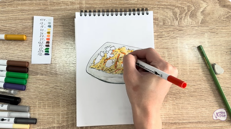 Рисуем Плов