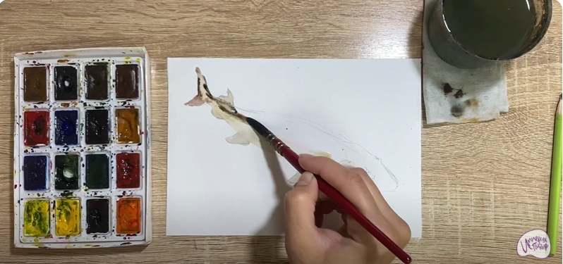 Рисуем Стерлядь