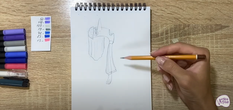 Рисуем Хандра из "Головоломки 2"